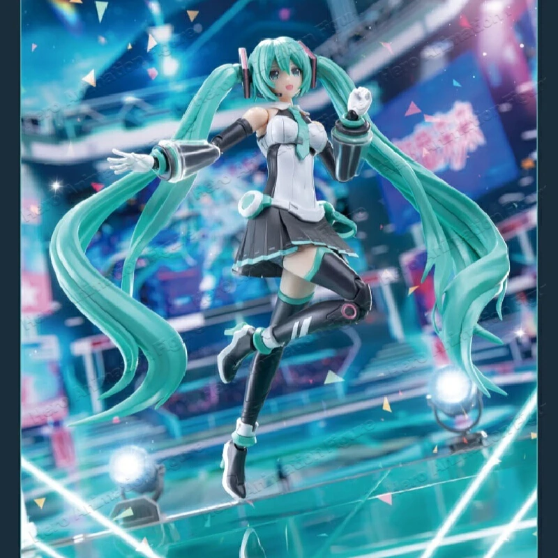 Фото В наличии: Набор пластиковых моделей SOSKILL Hatsune Miku Sings for The Future с изменяющим цвет сценическим светом и бонусными коллекционными элементами №3