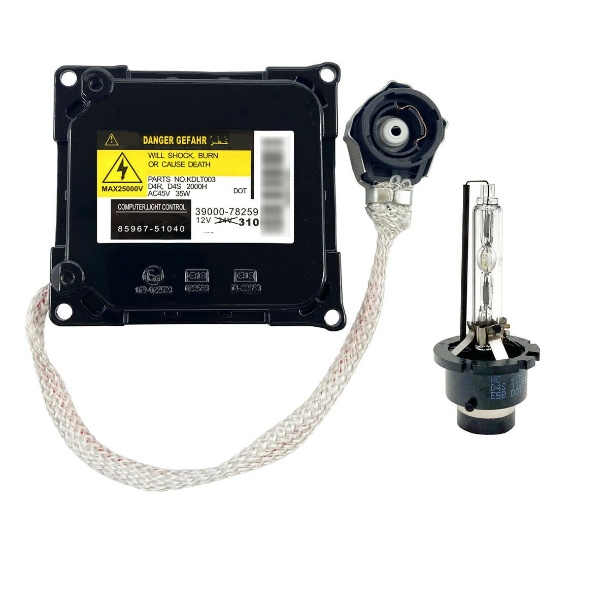 

For 2006-2013 Lexus IS 250 350 Xenon Ballast Igniter HID D4S Bulb Kit Computer