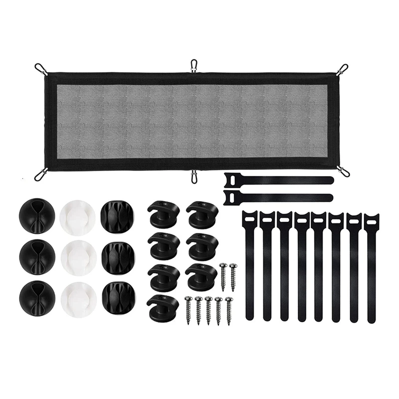 Сетка для управления кабелями под столешницу сетка органайзер шнура