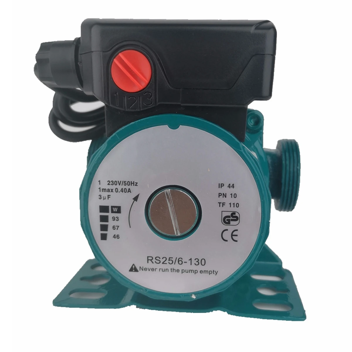 

ZYIY 3-Speed Pressure Booster Pump for Home 220V Mute Boiler Hot Water Circulation Pump Heating Pump Recirculating Pump 50L/min