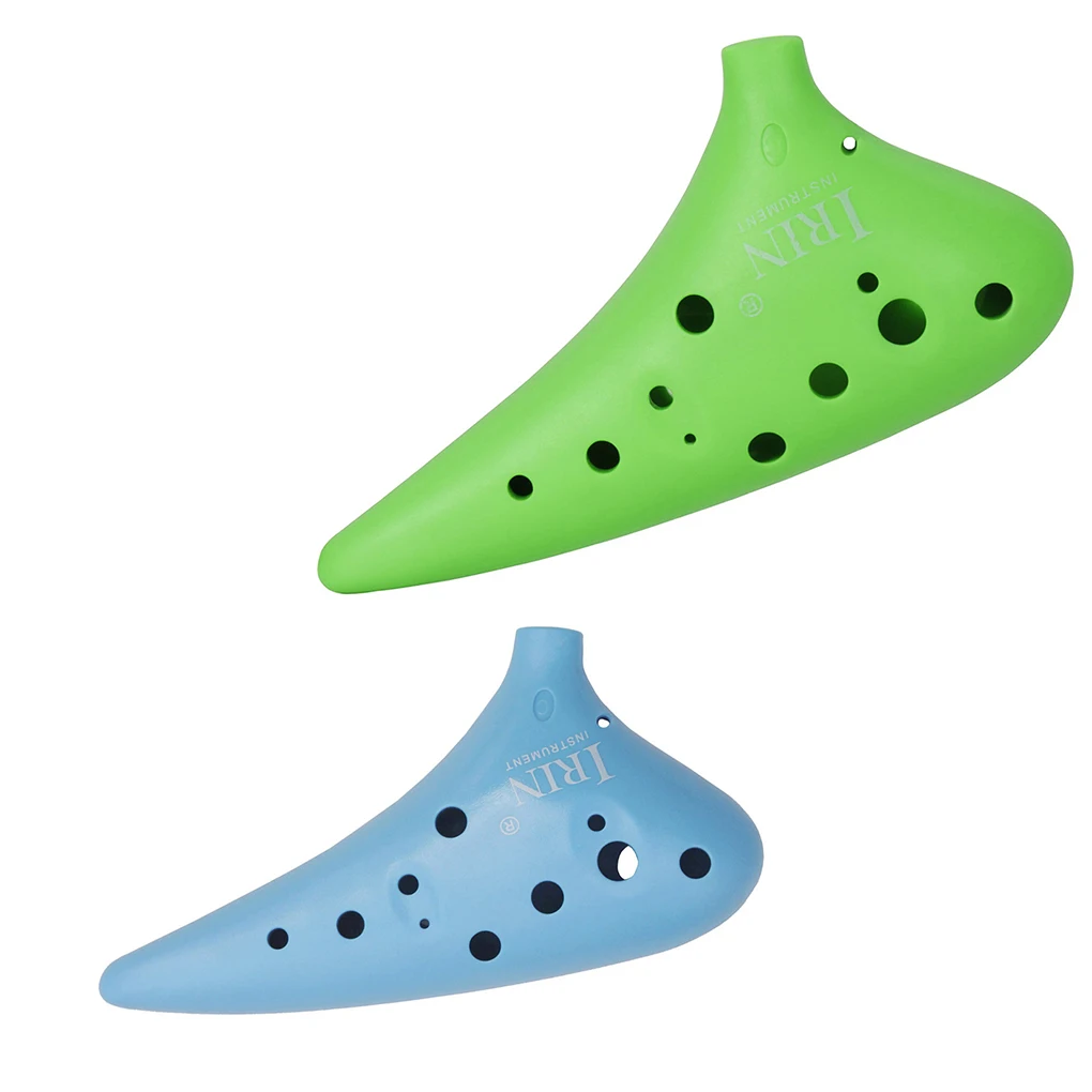 

12 отверстий Ocarina C тон ABS пластиковая канавка Национальный Ocarina для любителей музыки и начинающих ветровые инструменты
