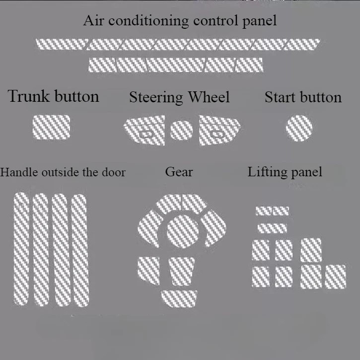 

Защитная кнопка переключения центральной консоли для Changan UNIV 2022-2025Film, наклейка на запуск в один клик, аксессуары для салона автомобиля