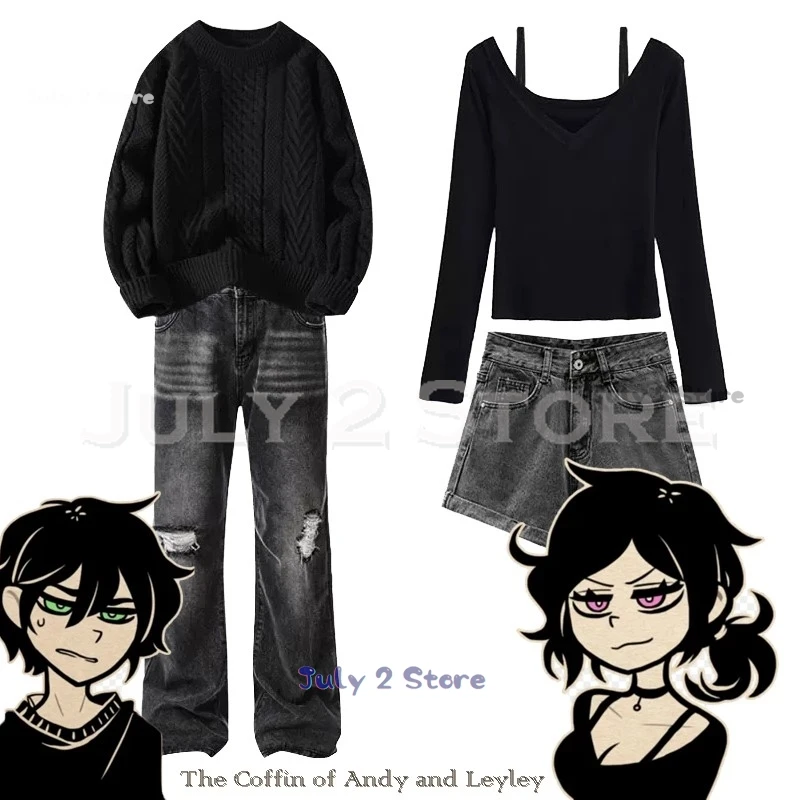 Костюм для косплея Энди и Лейли из гроба