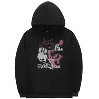 thriller comic graphics printed hoodie old fujiang anime hoodies long sleeves men women hip hop streetwear brand mens clothes