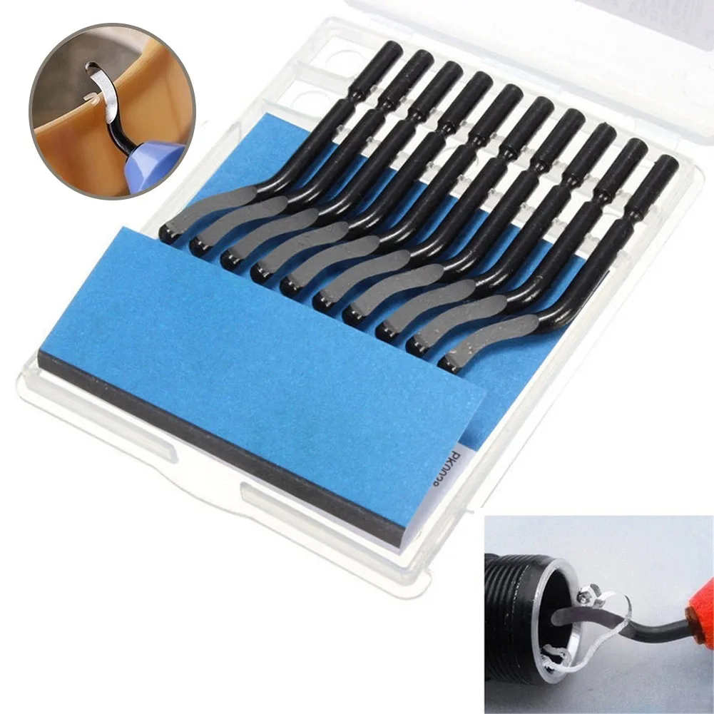 

NB1100 Blades NB1000 10PCS Accessory For BK3010 High Speed Steel Deburring Tool Kit Replacement New Practical Hot