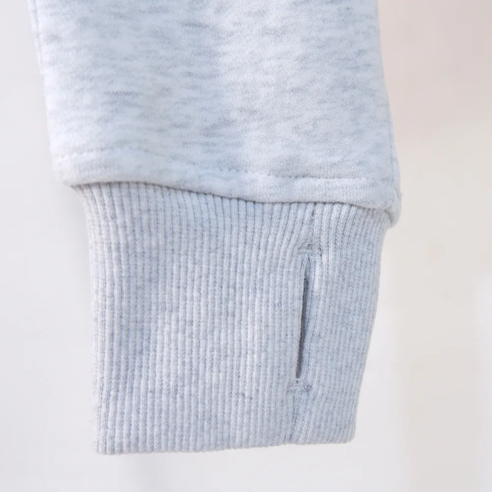 Scuba Oversized Full-Zip Hoodie Waist Length Jackets Sweatshirts Soft Thumbholes Leisure Yoga Coat