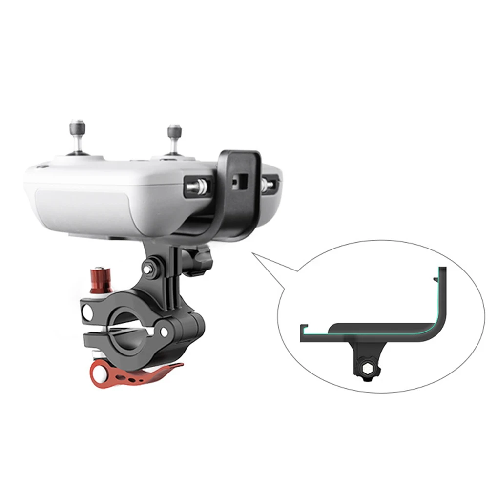

Riding Bracket Durable Fixed USB Rechargeable Tight Clamping Camera Holder Clip Sturdy Bicycle Holders Remote Controller