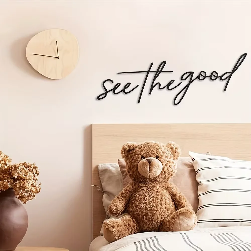 Металлический Настенный Рисунок - Стильный Вырез Декор Для Дома Или Офиса