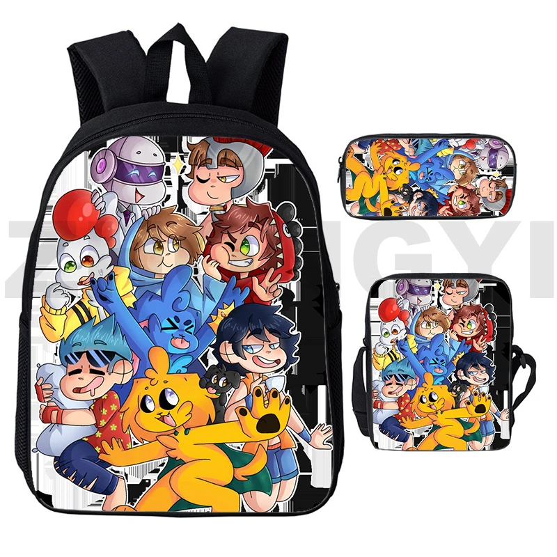 

Лидер продаж 2022, модный рюкзак Mikecrack для женщин, уличный дорожный мультяшный рюкзак, аниме Kawaii, для детей, подростков, необычные школьные ран...