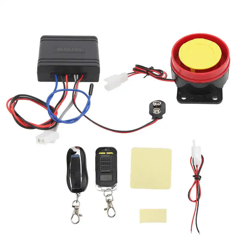 

Motorcycle Security Alarm Universal Wireless Vibration Alarm for Bike for Scooter