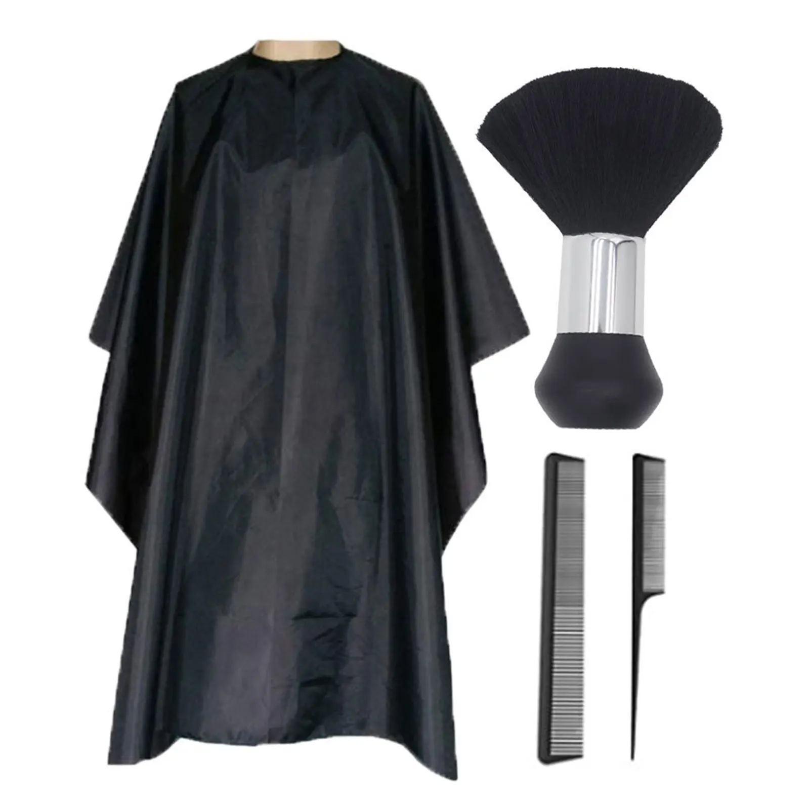 

Фартук шарф аксессуары Профессиональный парикмахерский искусственный халат для стрижки волос в салоне Стайлинг дома 2 расчески Парикмахер...