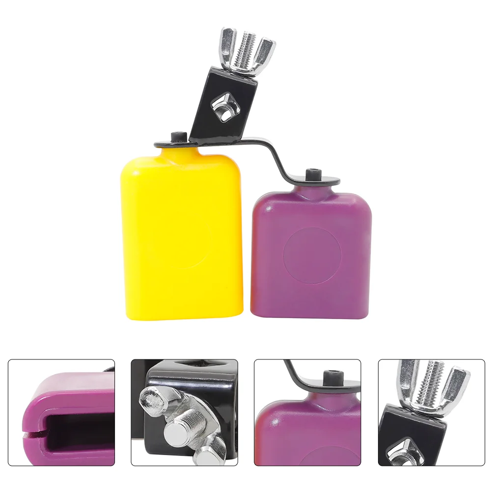 

Cowbell Professional Drum Kit Block High Low Tone Accessory Latin Percussion