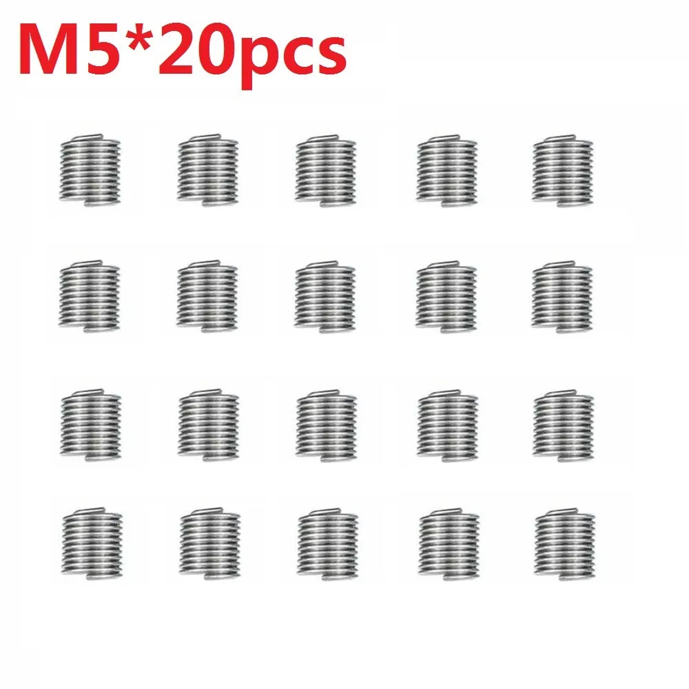 

10Pcs M6-M14 Thread Repair Inserts Steel Wire Protection Sleeve Hardware For Repairing Automobiles Lamps Molds Mechanical