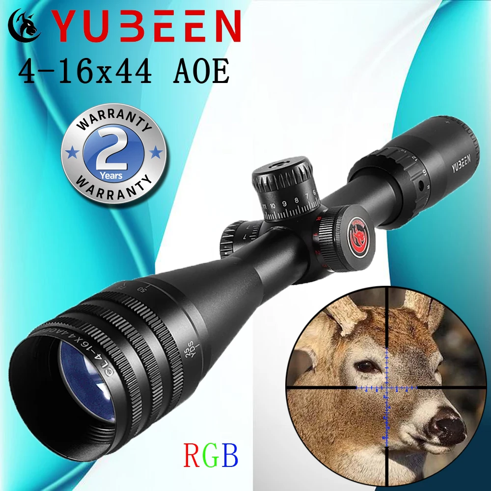

Yubeen CL 4-16x44 AOE прицелы для пневматического ружья для охоты страйкбола