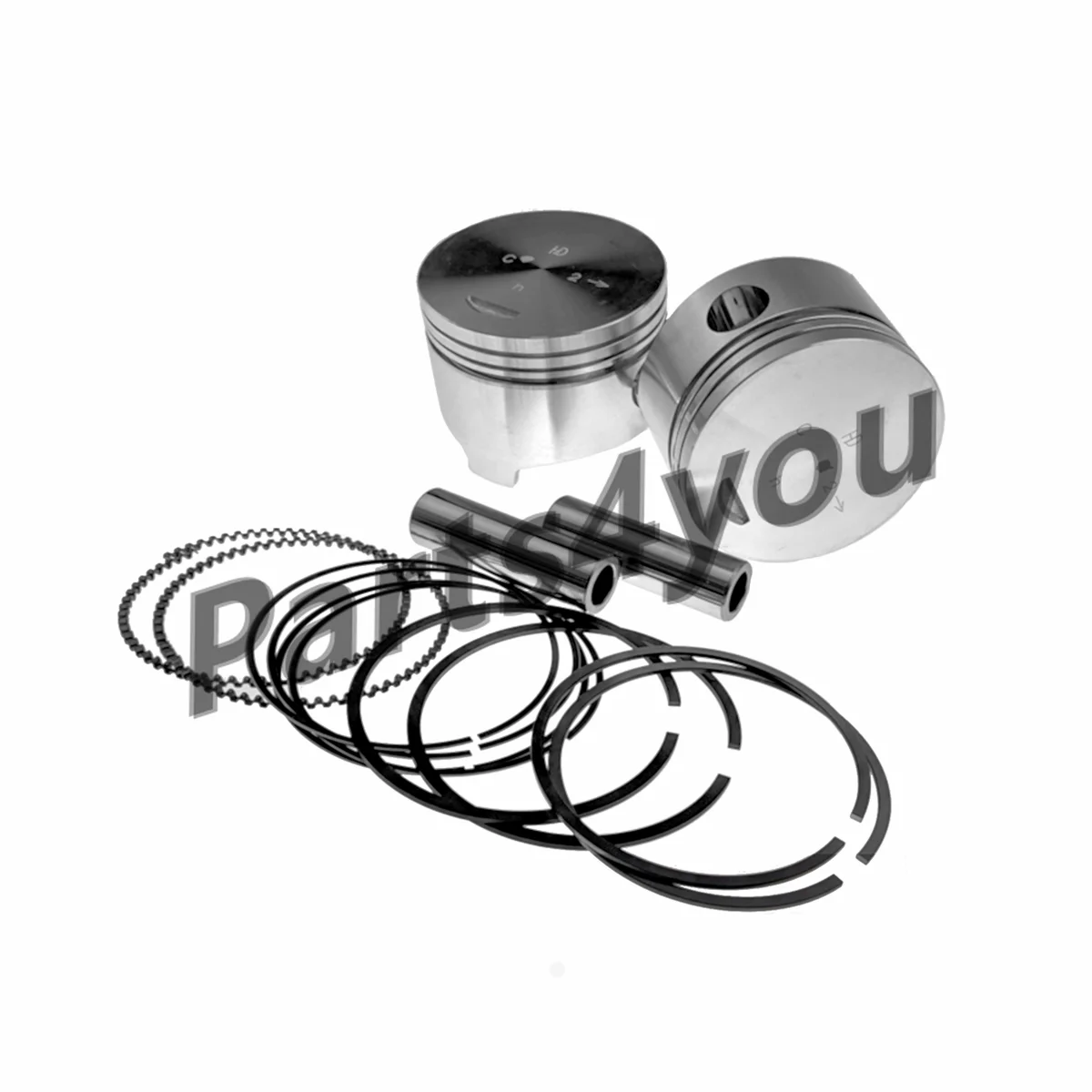 Piston and Ring Kit for Kinroad Joyner 650 Buggy Go Kart 650cc Sand Viper Engine XT650GK SPIDER-Commando 276Q-03001B 270Q-03004B