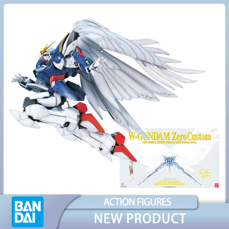 BANDAI PG 1/60 Wing Gundam Zero Custom. Mobile Suit Gundam Wing Gunpla Model Kit Assembly/Assembling