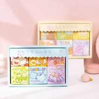 300pcsbox cute rabbit sticker set for journaling scrapbooking kawaii korean school supplies diy album photo deco child gift