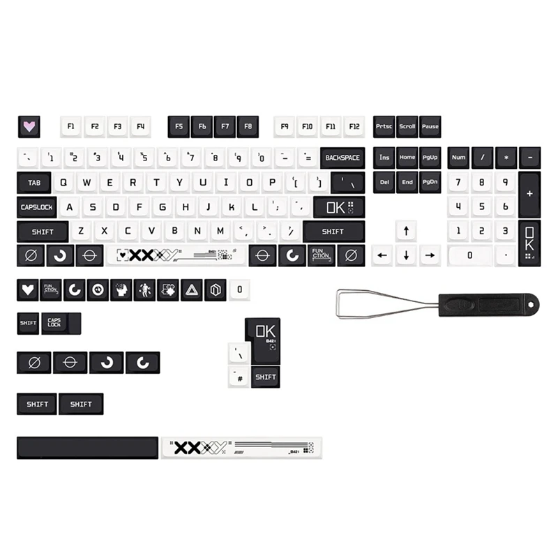 

Колпачки для клавиш XDA Profile MX Switch DYE-SUB для механической игровой клавиатуры
