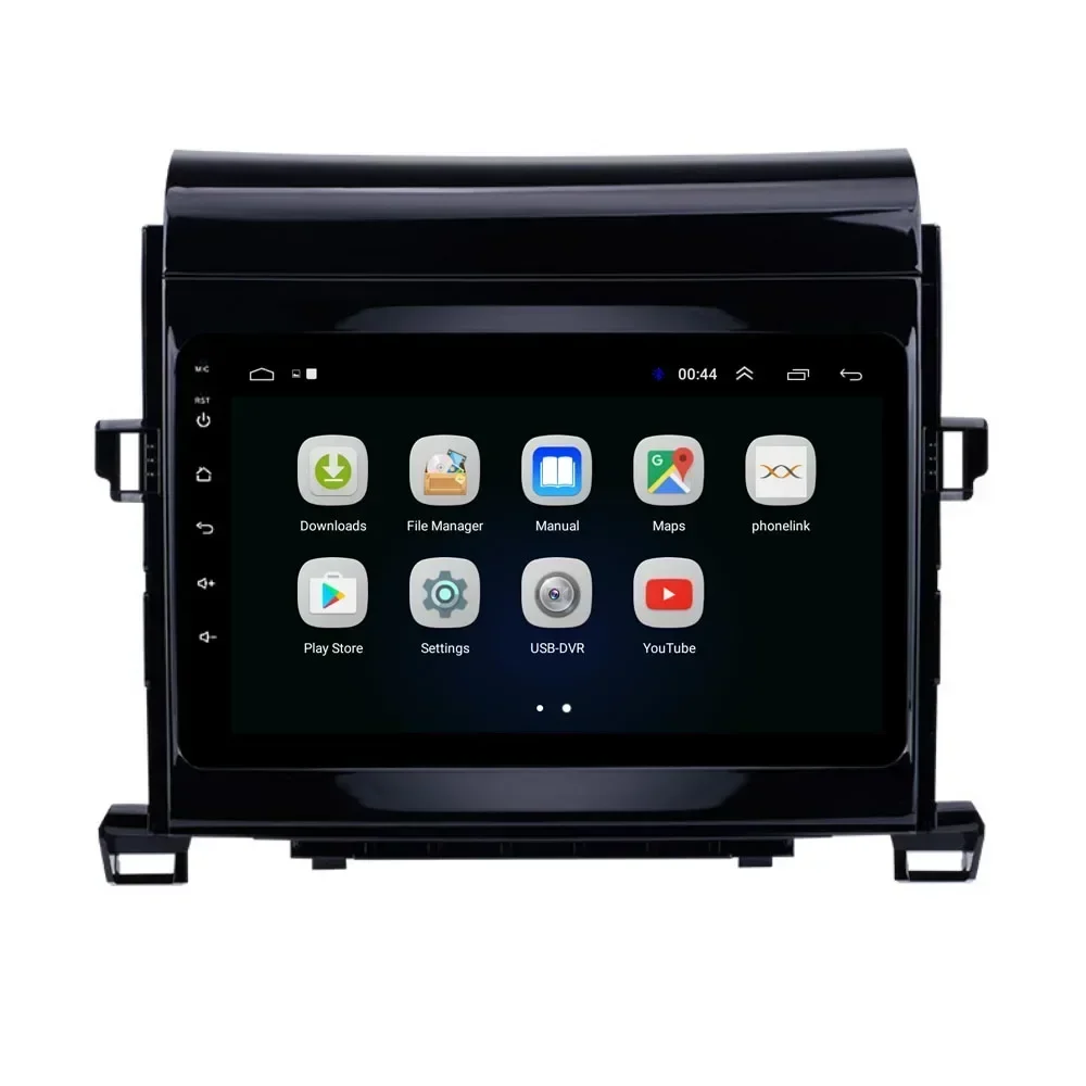 2 Din Android 13 Автомобильный стерео радио DVD GPS Мультимедийный видеоплеер 5G WiFi камера