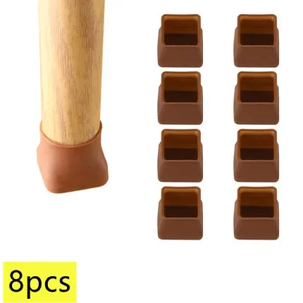 

8 шт. силиконовые столы, чехлы для ножек стула, наконечники для ножек stoelpoot), нескользящие подушечки для мебели, защита для деревянного пола, домашний декор