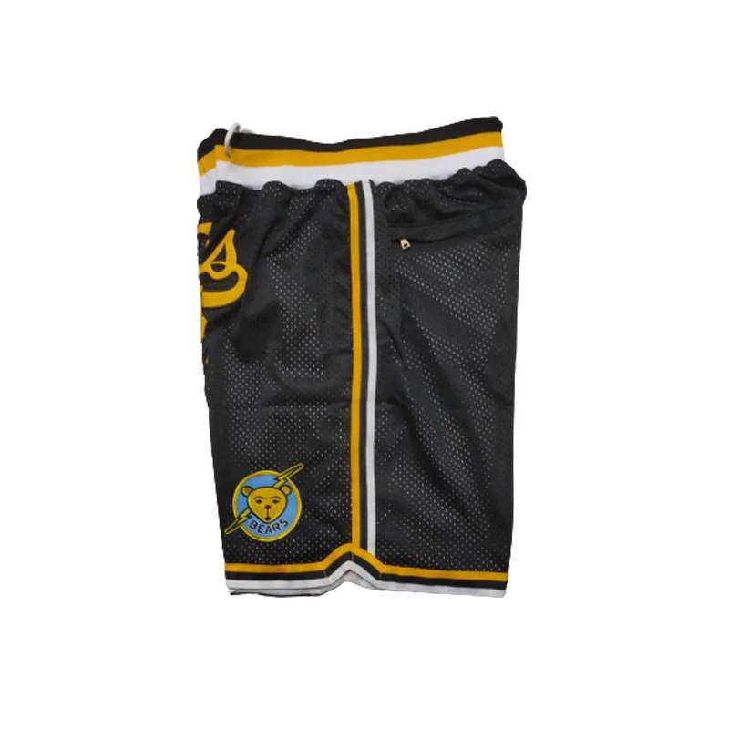 Basketball Shorts Mighty Ducks Of Anaheim Four Pockets Sewing Embroidery Sports Outdoor Beach Pants Fitness Green 2023 New
