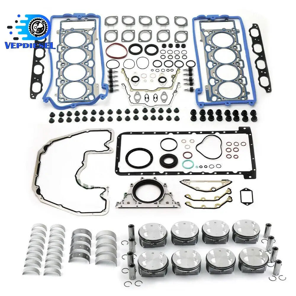 

For VW Audi Q7 A8 S5 4.2L Engine Overhaul Rebuilding Pistons Gasket Bearings Kit 079107065AD 079107065DC 077198151L 077198151K