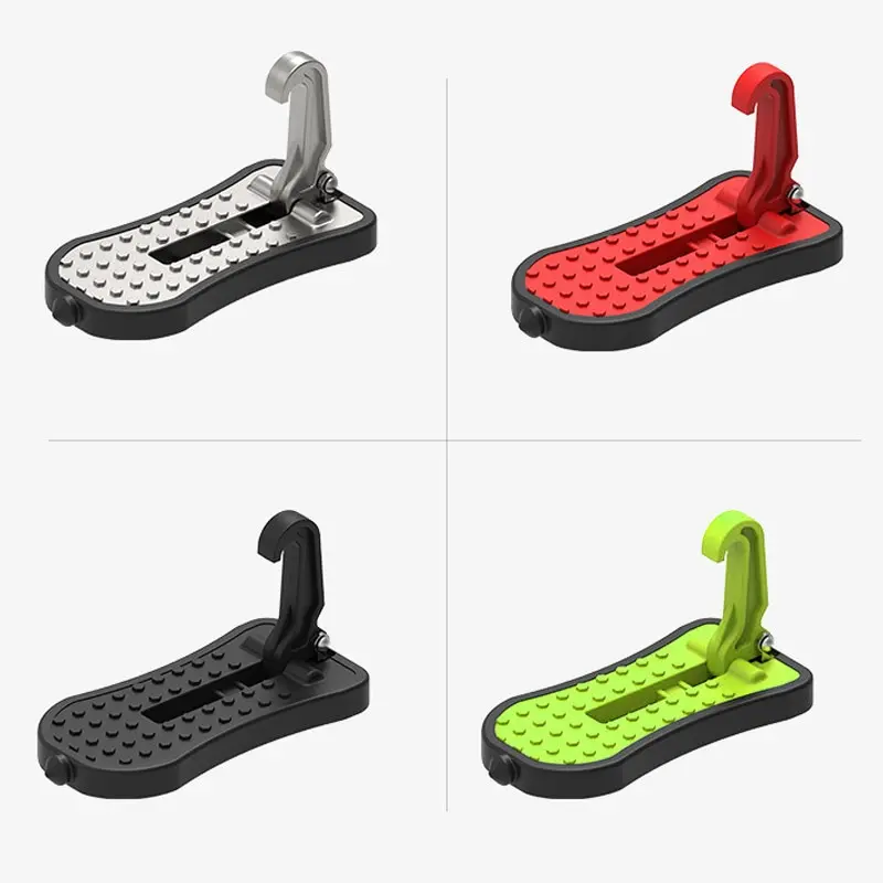 

Universal Foldable Auxiliary Pedal Roof Pedal Foldable Car Vehicle Folding Stepping Ladder Foot Pegs Easy Access Car Accessories
