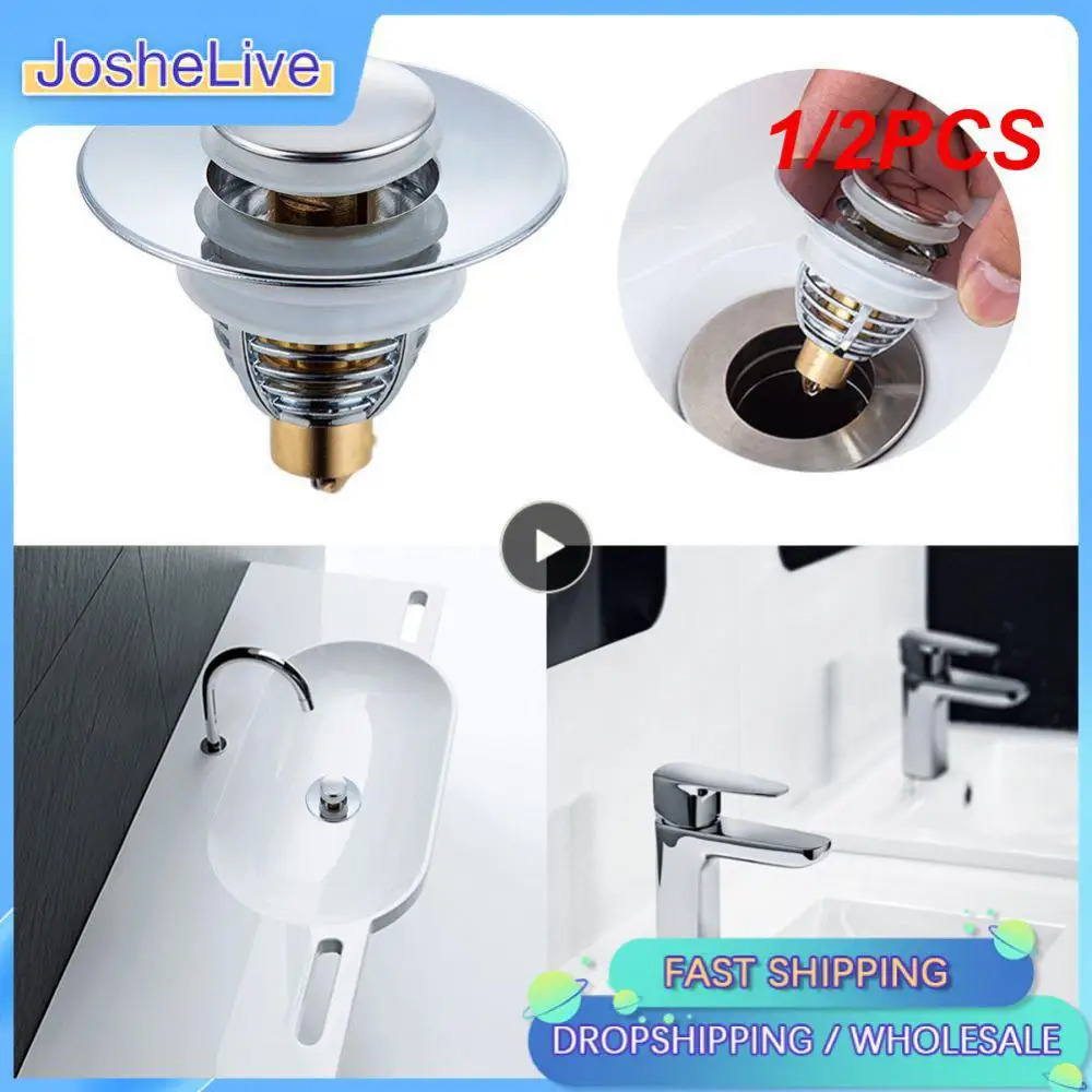 

1/2 шт., фильтр для раковины из нержавеющей стали