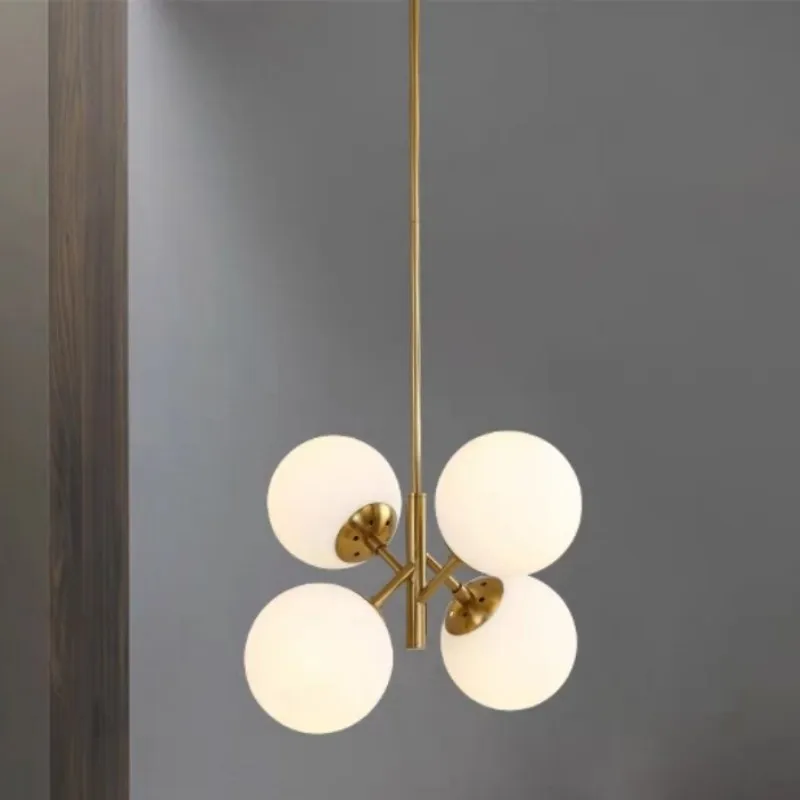 Светодиодные люстры в виде круглых шаров