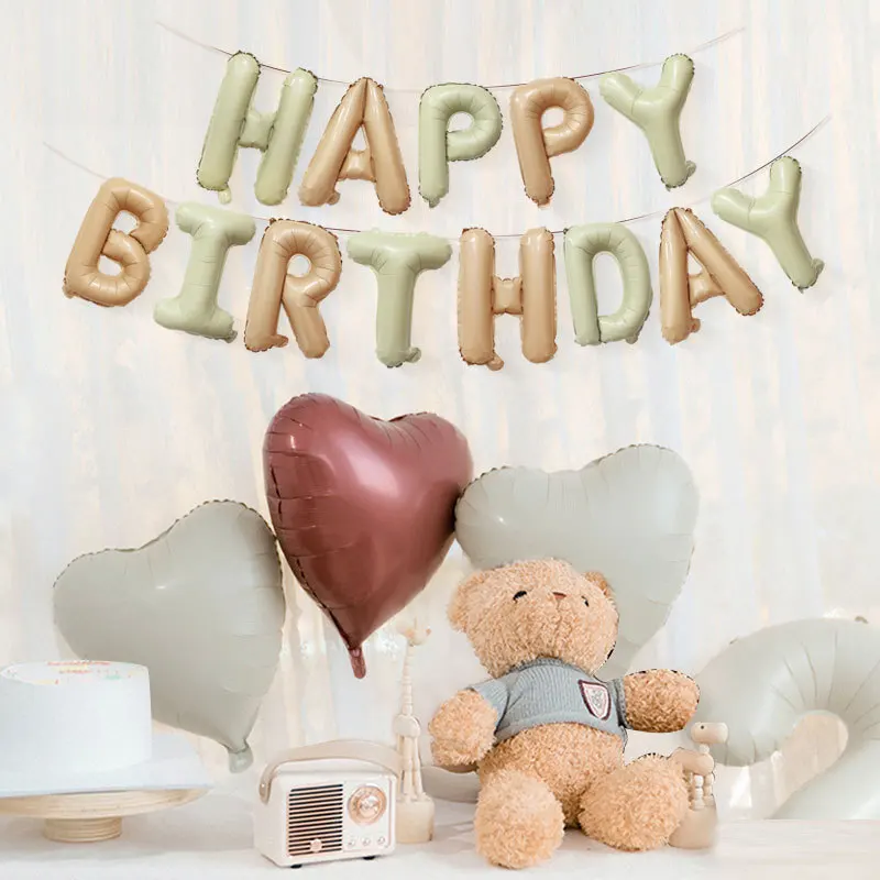 

Новый 16-дюймовый воздушный шар Happy Birthday для детского дня рождения с надписью Happy Birthday