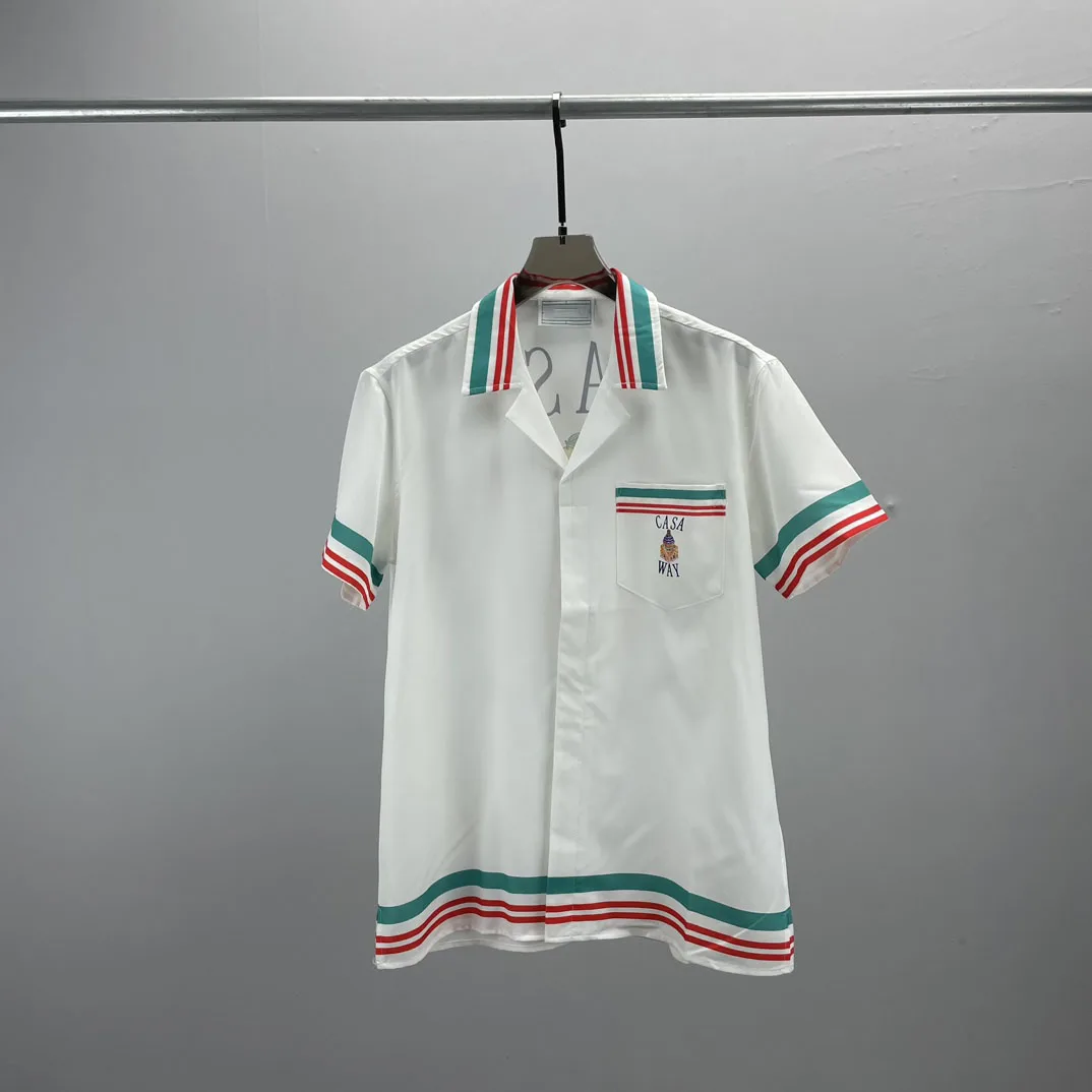 

Summer New 3D Digital Print T-shirt Lapel Shirt Open Lining