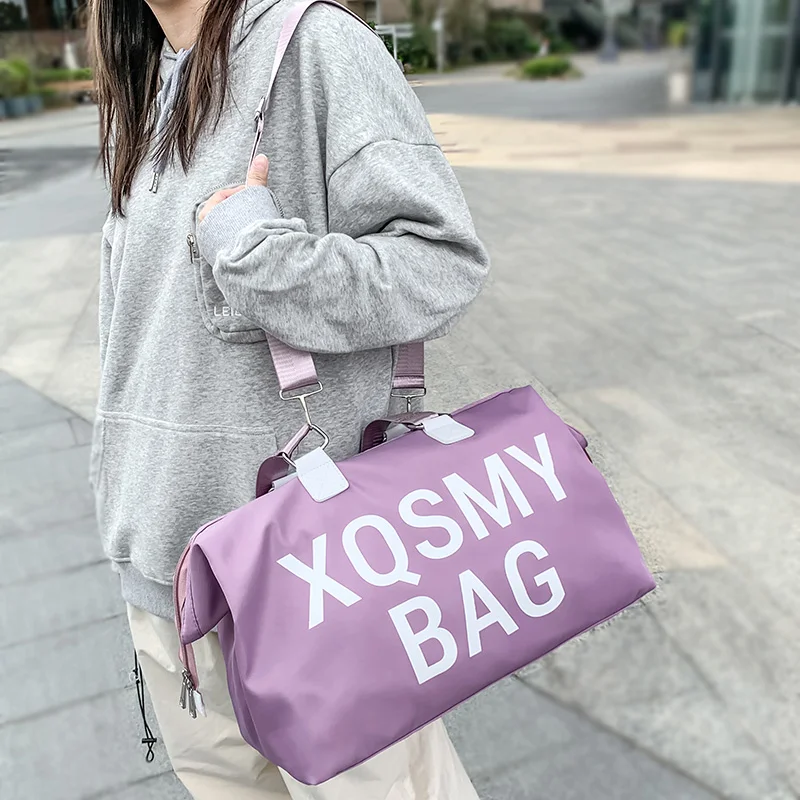 

Модный новый дамский мессенджер из ткани Оксфорд для путешествий, Повседневная Женская милая сумка-тоут для путешествий для мальчиков, сумки на плечо, мужская сумка для спортзала, унисекс