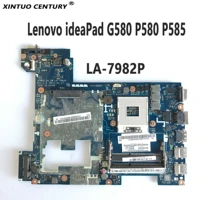 qiwg5_g6_g9 la 7982p notebook motherboard for lenovo ideapad g580 p580 p585 laptop motherboard hm76 ddr3 100 test work