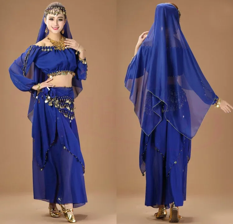 4 шт. женские костюмы для танца живота