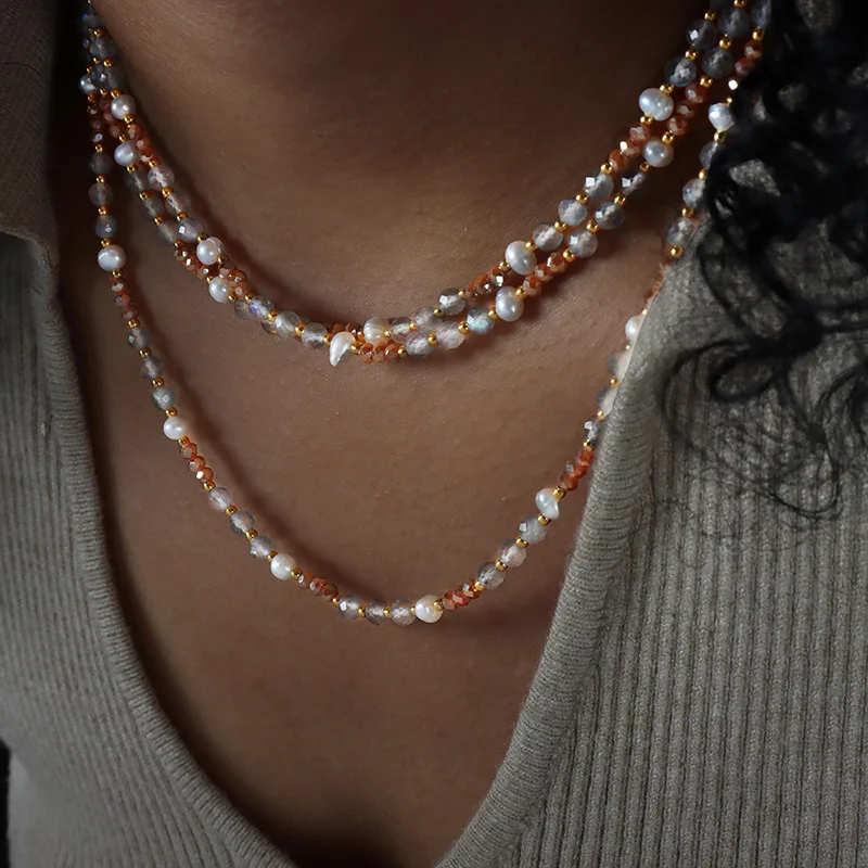 

2023 New Freshwater Pearl Necklace Elegant Fashion Women Charm Jewelry Wedding Gift Necklaces for Women