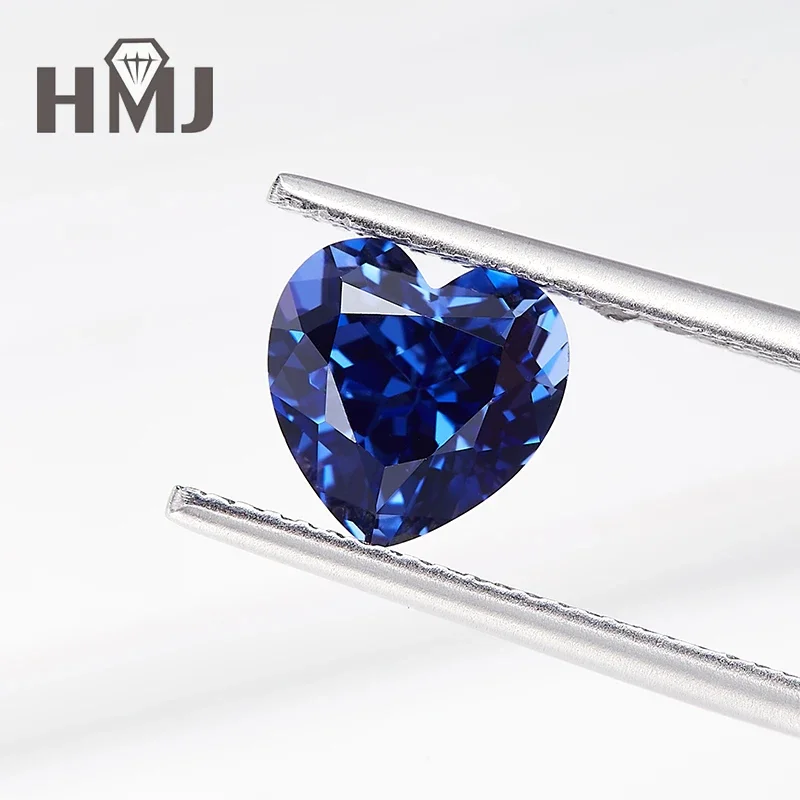 Высочайшее качество 100% настоящий королевский синий лабораторный сапфир
