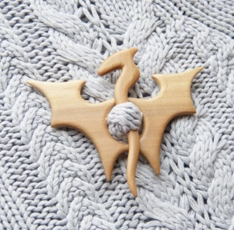 Милые животные деревянные броши булавки для шарфа свитера Женский значок