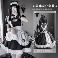 women sexy lingerie french apron maid dress cosplay costume servant lolita hot babydoll dress uniform role play exotic