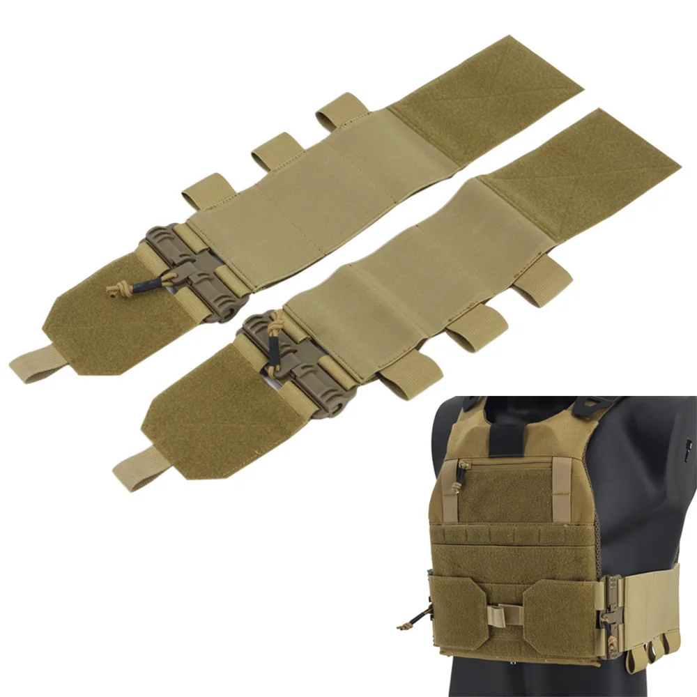 

Tactical Military FCSK Universal Molle System Vest Quick Release Set Elastic Cummerbund Waist Cover Hunting Vest Gear