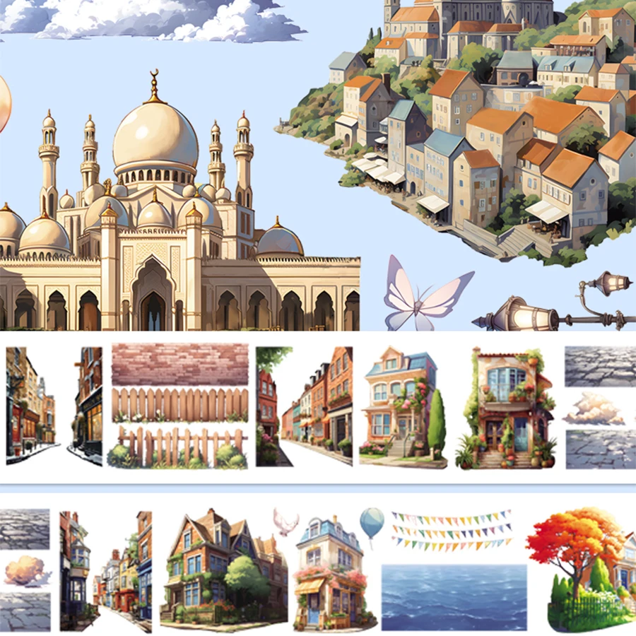 

Прозрачный архитектурный скотч для скрапбукинга