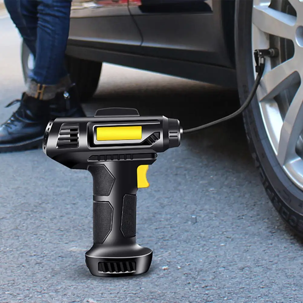 

for Bicycle Electric Car Air Pump Tire Inflator Portable Tire Pressure Detection Auto Equipment for Bicycle