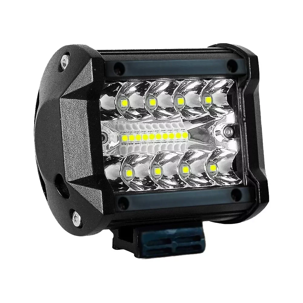 

1pc 60W LED Work Light Bar Spot Beam Light Combo Pods Offroad Fog Lamp SUV ATV UTV Car Light Replacement Car Accessories