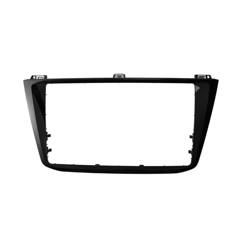 

8 Inch Car CD Panel Trim MIB Radio Media Unit Plates Decorative Frame for Tiguan MK2 2017-2020