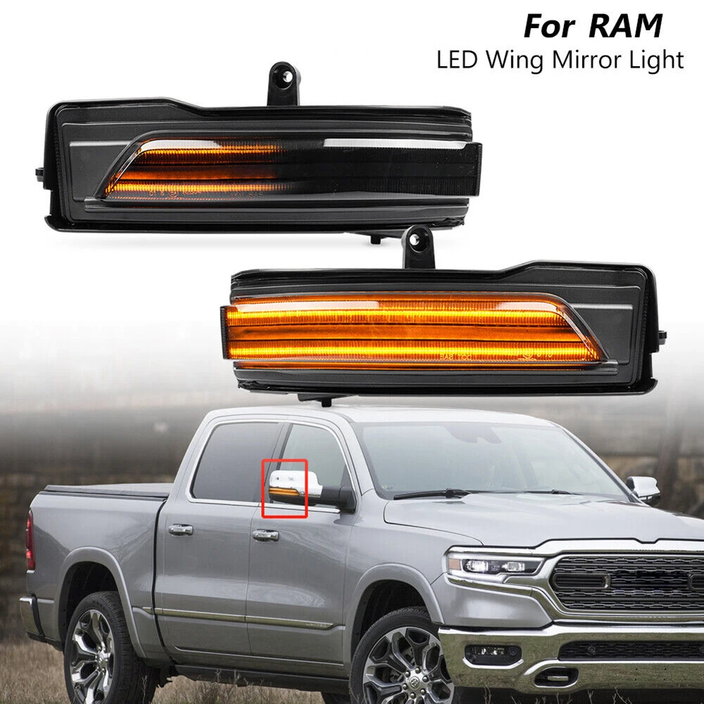 

Поворотники для зеркала Dodge RAM 1500 DT 2019-2022, 2 шт.
