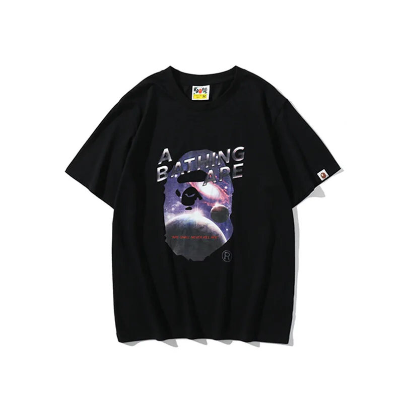 

Summer Men's T-shirts Oversize Funny T-shirt Man Kanye Cotton Tee High Street Lovers Comic Men Clothing Y2k Oversized Graphic