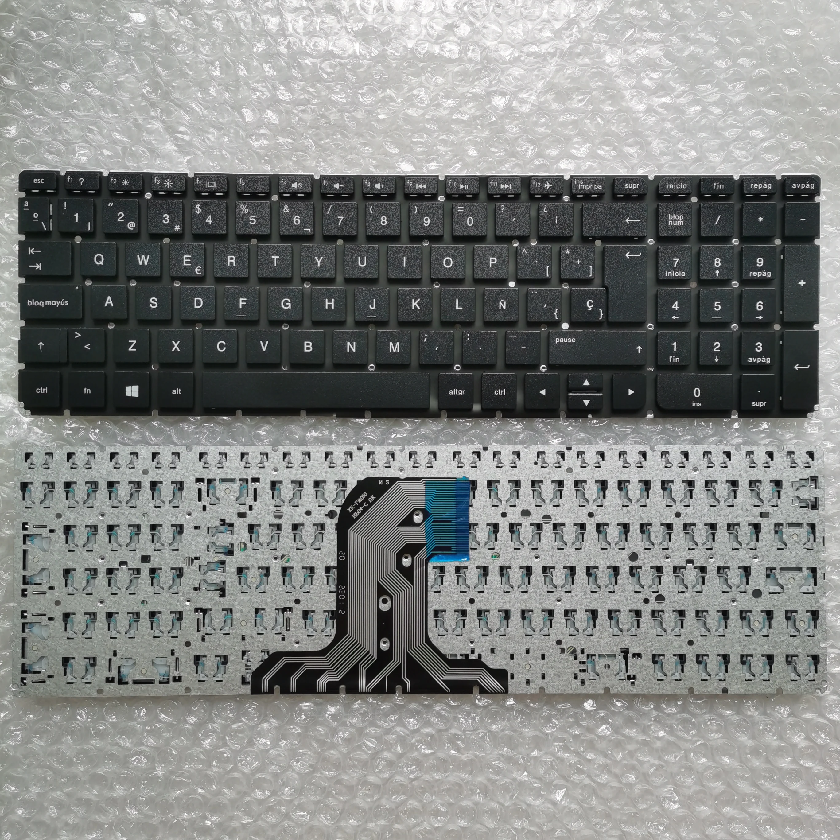 

XIN для HP 15-AC 15-AY 15-AF 15-AJ 250 TPN-C125 Клавиатура для ноутбука без подсветки с испанской раскладкой