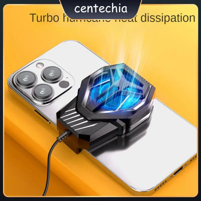 

Plastic Cool Heat Sink For Cellphones Tablets Stable Mobile Phone Cooler Firm Heat Dissipation Cooling Fan Radiator Black Type-c