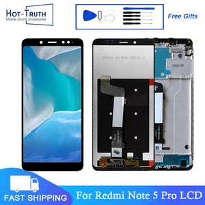 Original For Xiaomi Redmi Note 5 Pro LCD MEI7S MEI7 Display Note 5 Touch Digitizer Screen Assembly M in India