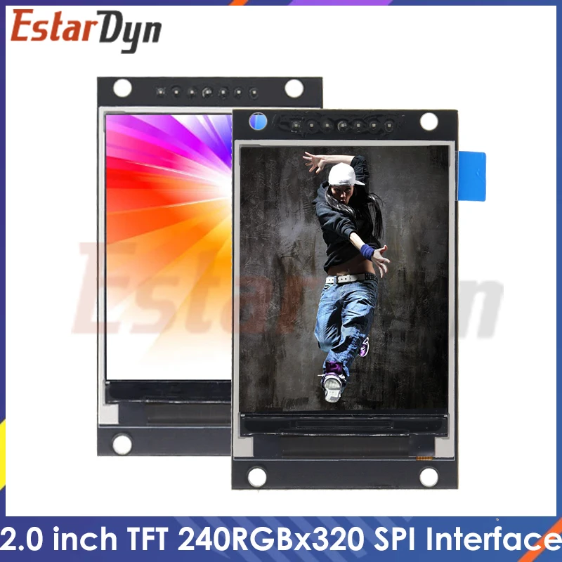 2 0 дюймовый TFT-дисплей OLED ЖК диск IC ST7789V 240RGBx320 точечный Матричный интерфейс SPI для