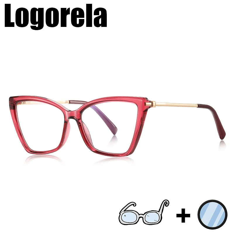 Фото Очки Logorela 2234 женские, оптические, с диоптриями, антибликовые, фотохромные, для коррекции близорукости, дальнозоркости, прогрессивные №1